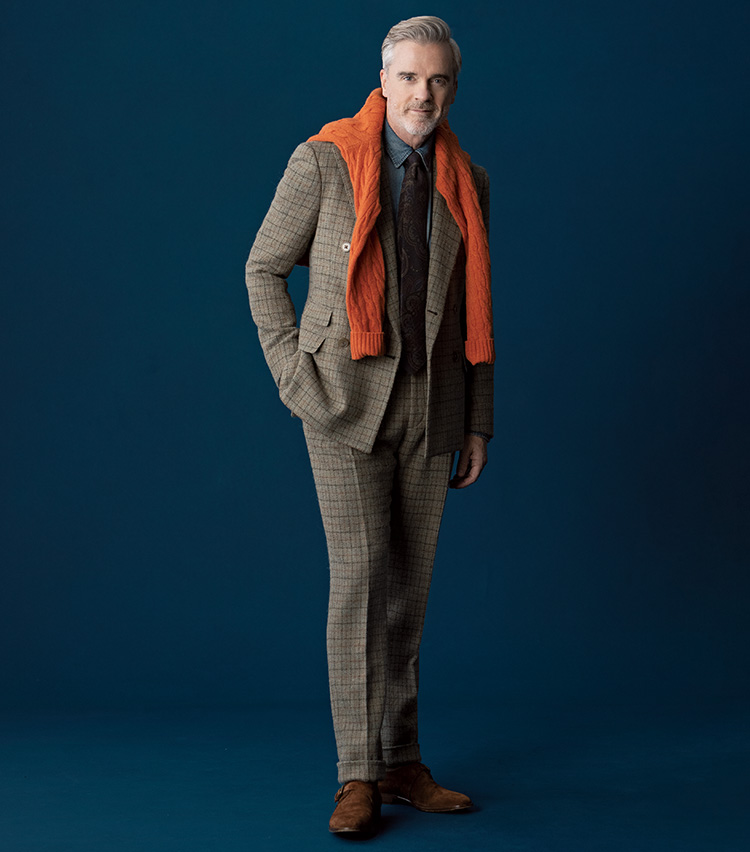 一流ブランドのスーツ】ラルフ ローレン パープル レーベルの洗練