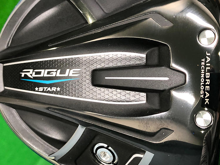 飛ばしのポテンシャルが高い大型ヘッド」キャロウェイ ローグ スター