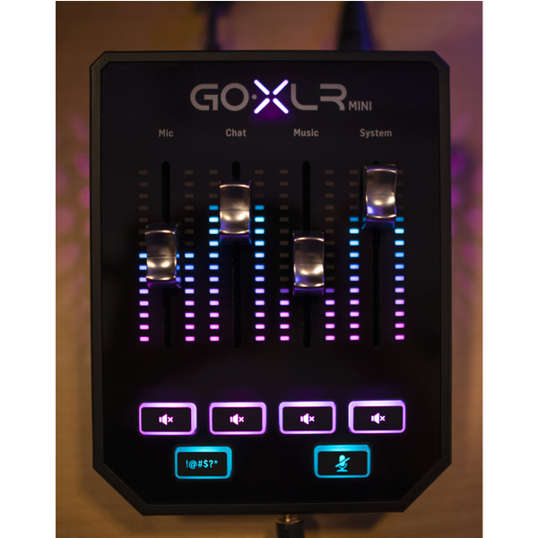 TC HELICON(テｨーシーヘリコン) ／ GO XLR mini ／ ゲーム 配信