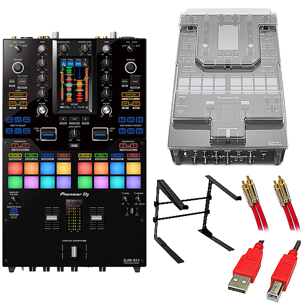 Pioneer DJ / DJM-S11】タッチパネル搭載の新バトルDJ向けミキサー発売