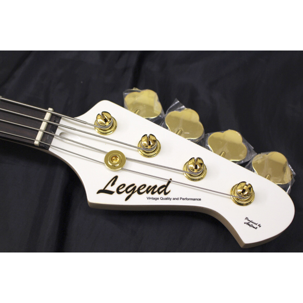 値下げしました。】新品 Legend(レジェンド) ／ LJB-AZ WHWH エレキ