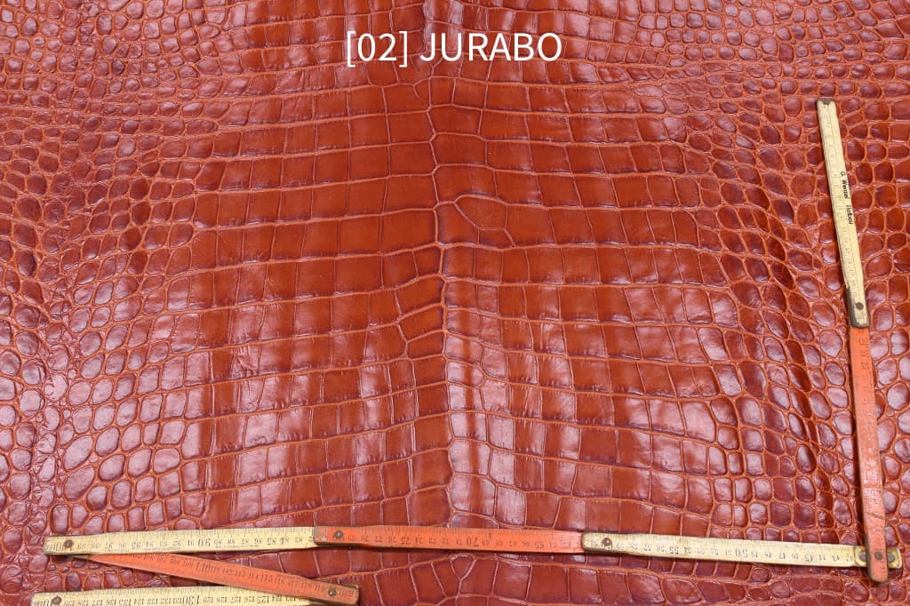 アウトレット】イタリア産クロコ型押しレザー｜革販売ミヤツグ - 皮革