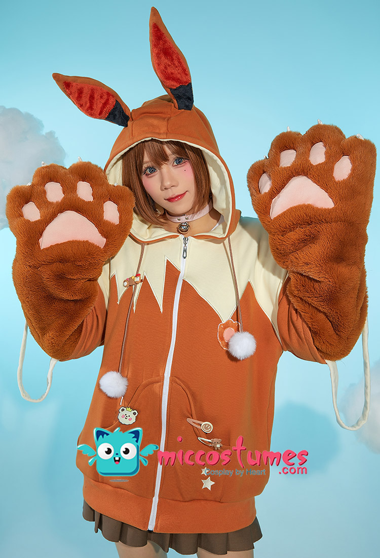ポケモン イーブイ パーカー - ポケモン イーブイ コスプレ | パーカー通販