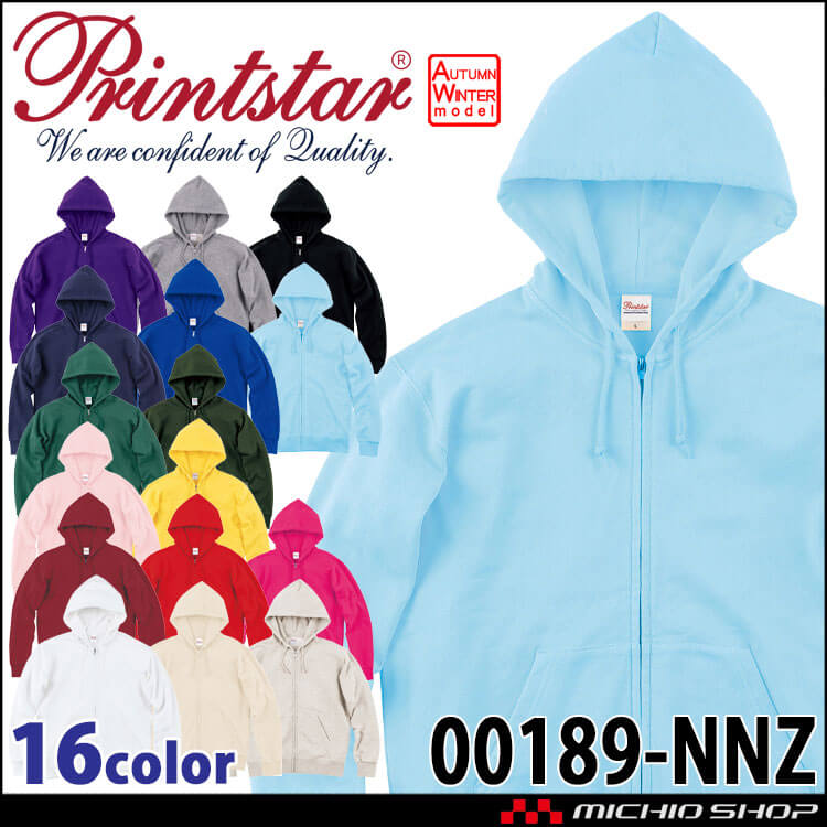 TOMS トムス Printstar プリントスター スタンダードWフードジップ