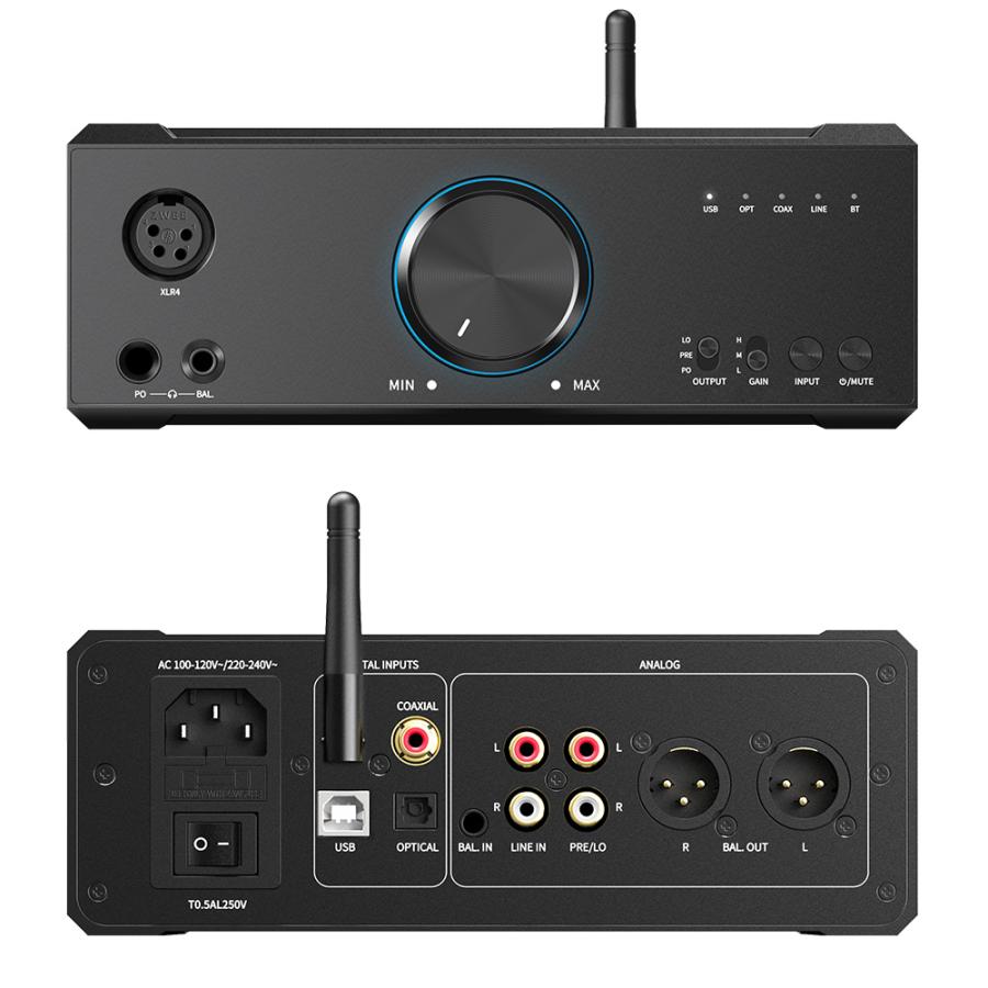 ロゴ入りクロスプレゼント》 FIIO K9 AKM ヘッドホンアンプ USB DAC