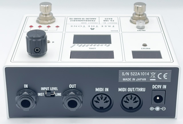 PA-1QB / PROGRAMMABLE ANALOG 10 BAND EQ (for BASS): エフェクター