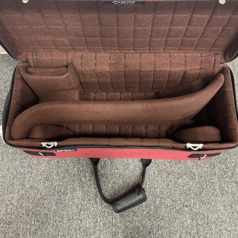 MB TPケース ダブル【カチオンレッド×ベージュ×レッドエッジ】: 管楽器