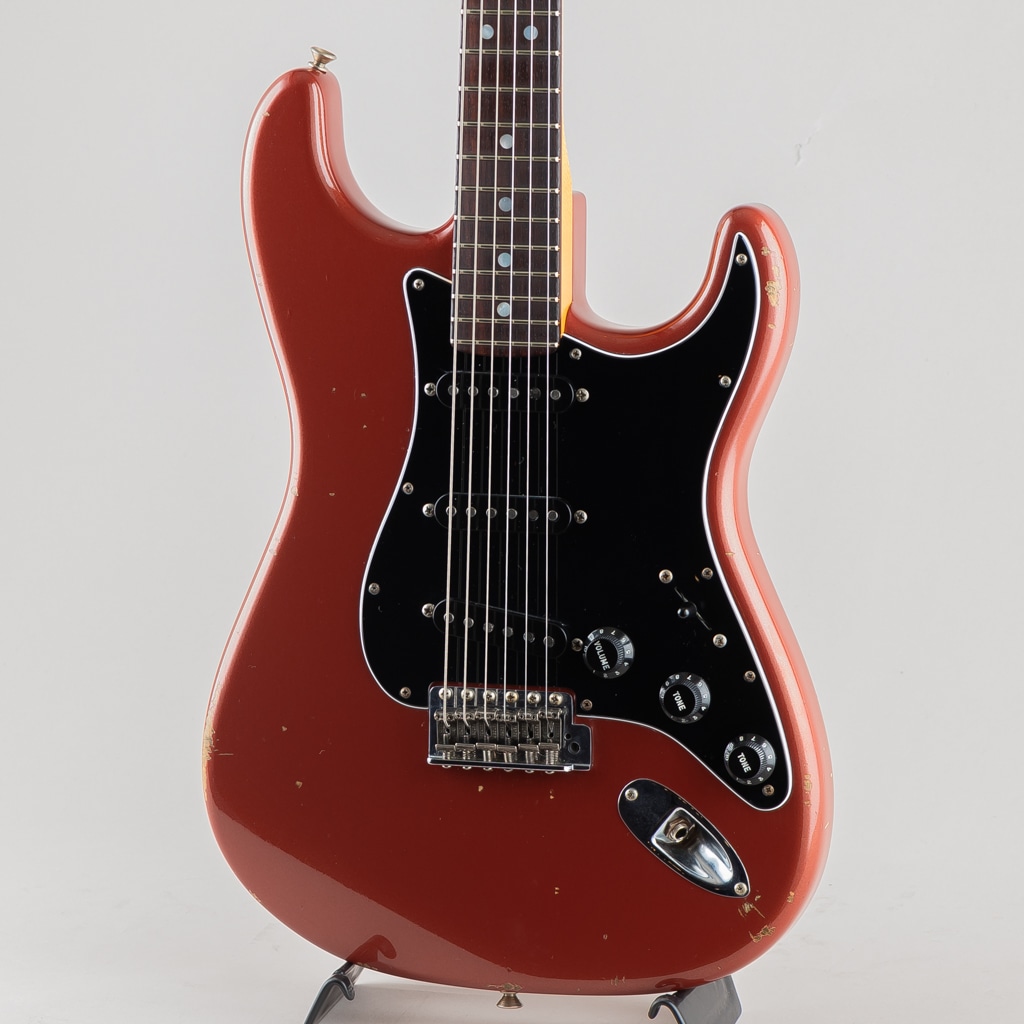 MBS 1969 Stratocaster Relic Indian Fire Red Built by Jason Smith