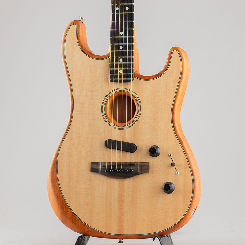 American Acoustasonic Stratocaster/Natural/Ebony Fingerboard