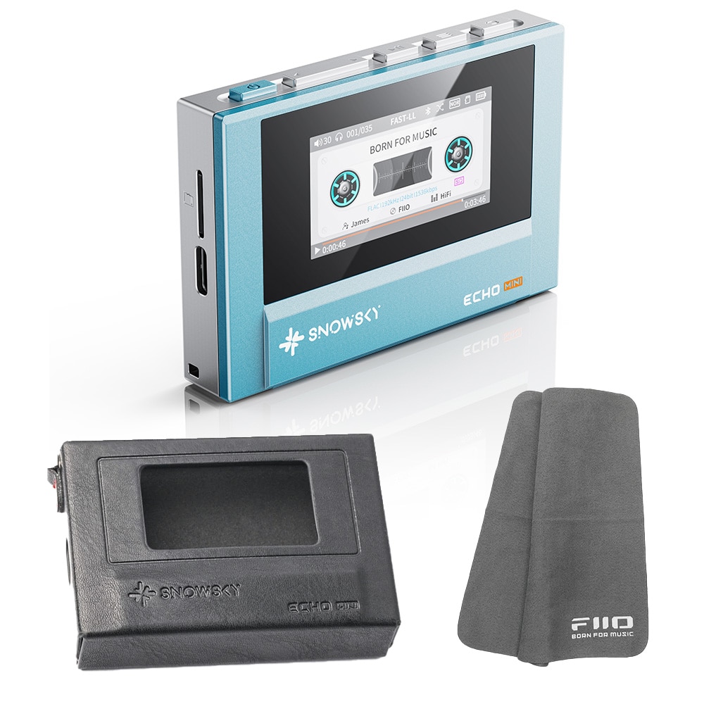 ロゴ入りクロスプレゼント》 FIIO デジタルオーディオプレーヤー