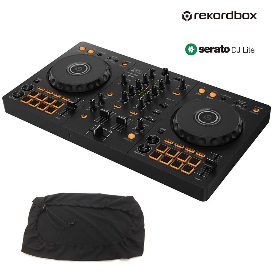 Pioneer DJコントローラー DDJ-FLX4 ＋ ダストカバー付き 《rekordbox