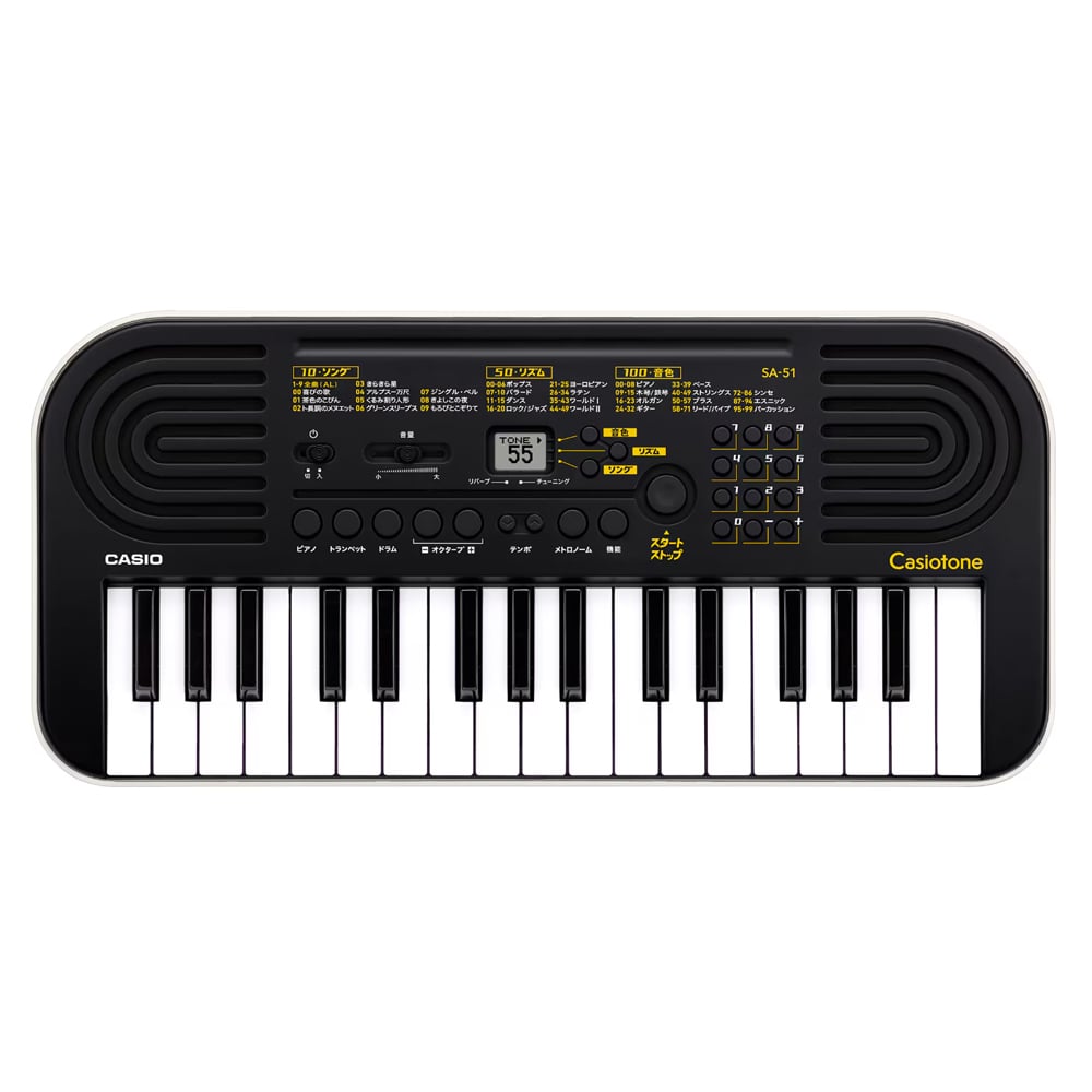 CASIO (カシオ) SA-51 ミニキーボード Casiotone 32ミニ鍵盤: ピアノ