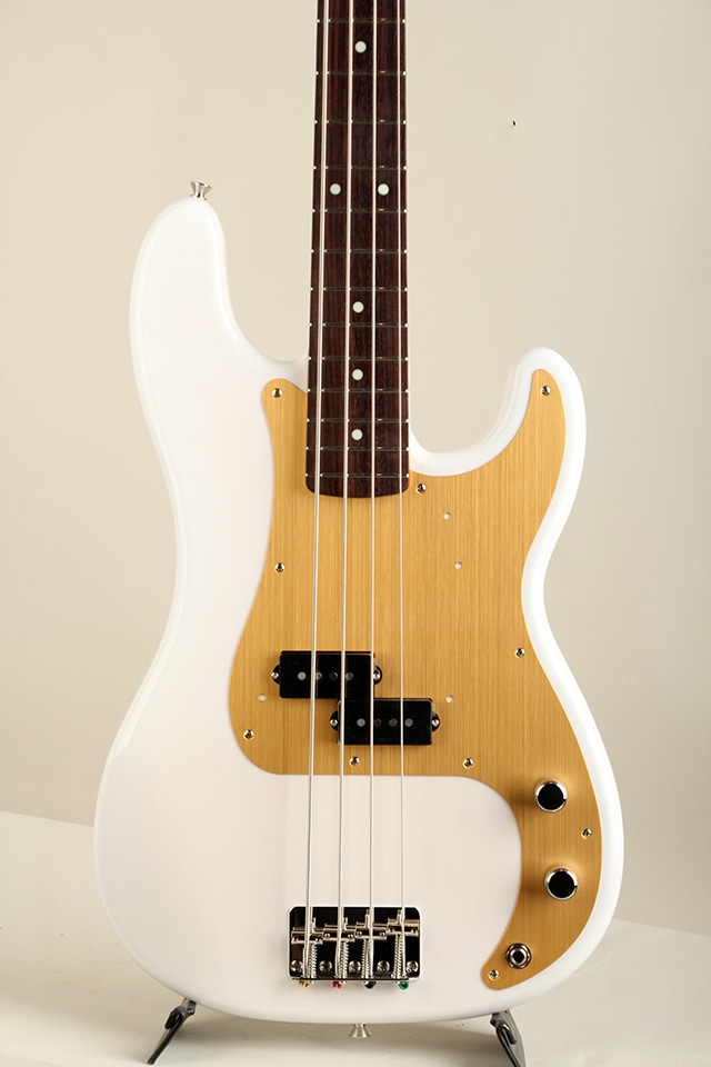 Made in Japan Traditional 50s Precision Bass RW White Blonde