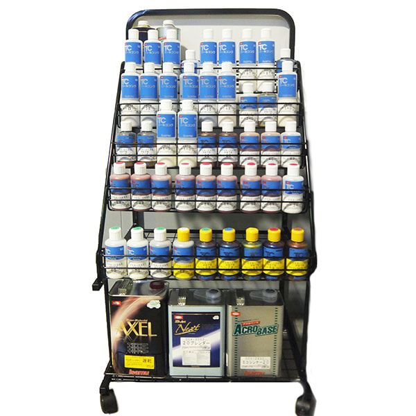 TCパールコンク専用収納台 TCパールコンクの整理整頓で調色作業と