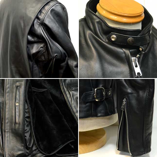 SCHOTT RIDERS JACKET(ショット)MADE in USA・141「シングルライダース