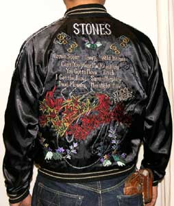 テーラー東洋スカジャン・ローリングストーンズコラボ「STICKY FINGERS