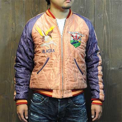 テーラー東洋スカジャン「EAGLE OF ALASKA×SPARREVOHN ALASKA