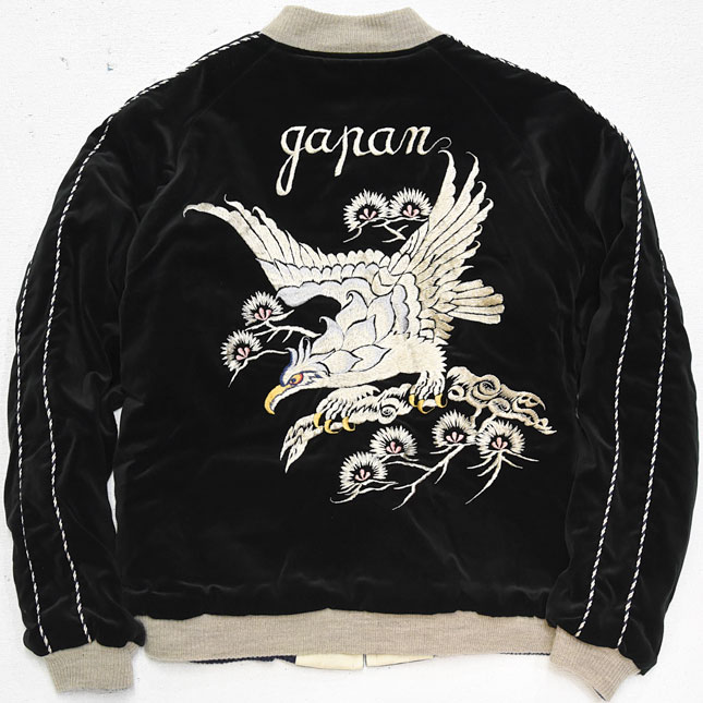 東洋スカジャン・港商SPECIAL EDITION「WHITE EAGLE×ROARING TGER