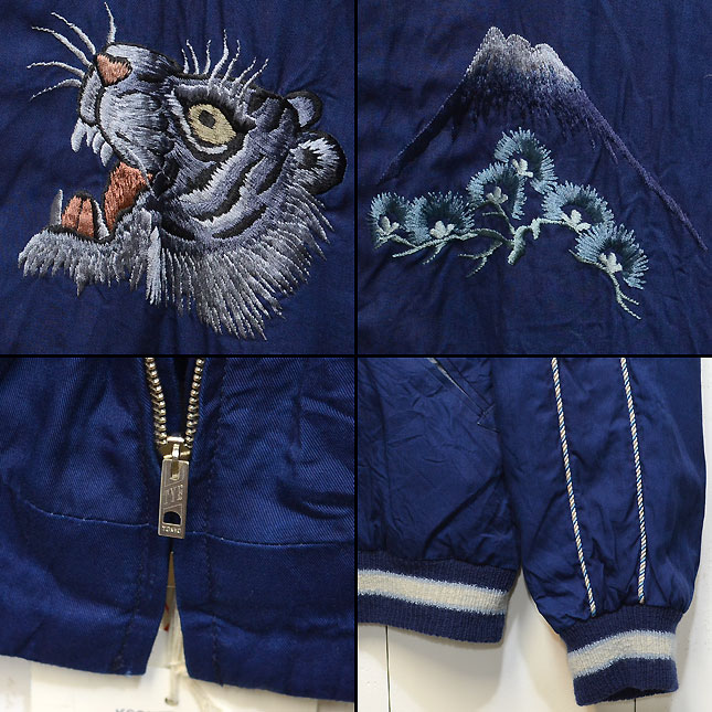 テーラー東洋スカジャン・港商SPECIAL EDITION「INDIGO TIGER