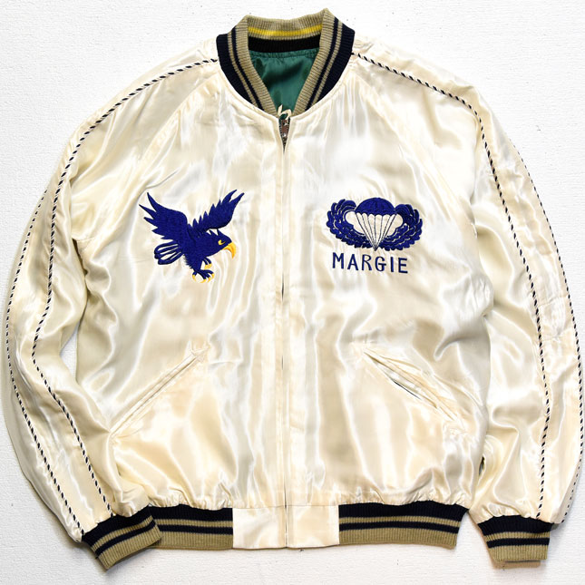 テーラー東洋スカジャン【DRAGON＆TIGER×DRAGON】リバーシブルサテン