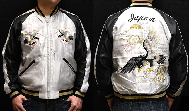 テーラー東洋スカジャン【BLACK EAGLE×TANGLED DRAGONS】リバーシブル