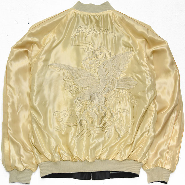 東洋スカジャン【TOKYO CLUB×GOLD EAGLE】リバーシブルサテンスカ NO