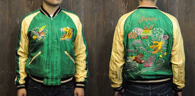テーラー東洋スカジャンSOUVENIR JACKET「PARACHUTE×龍」復刻