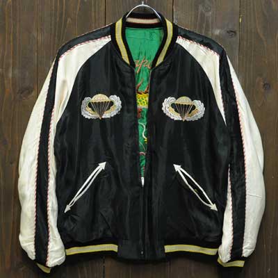 テーラー東洋スカジャンSOUVENIR JACKET「PARACHUTE×龍」復刻