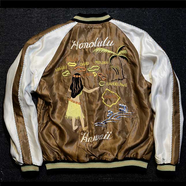 テーラー東洋スカジャン【HONOLULU×DRAGON】ホノルル龍・復刻