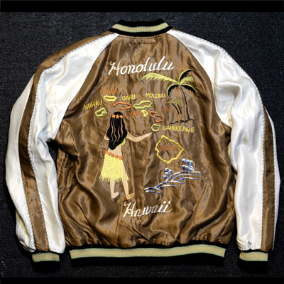 テーラー東洋スカジャン【HONOLULU×DRAGON】ホノルル龍・復刻