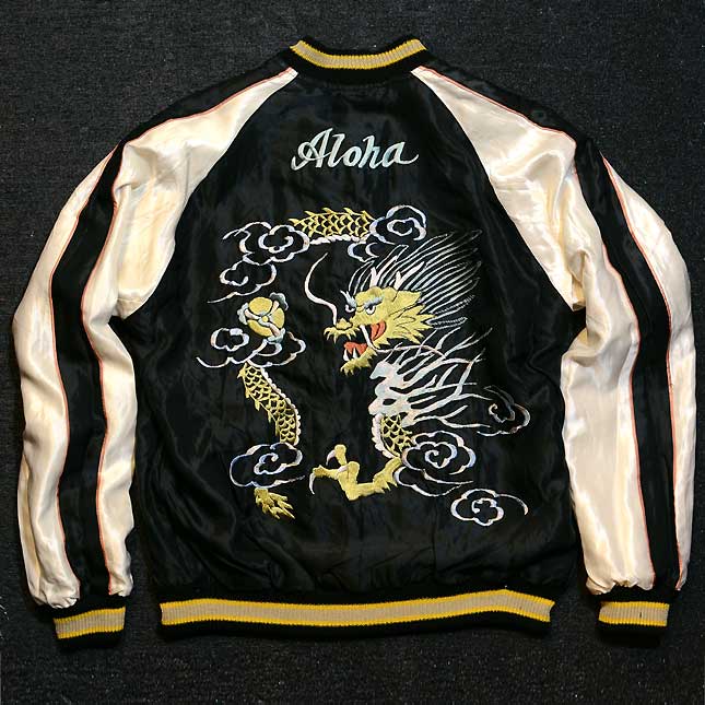 テーラー東洋スカジャン【HONOLULU×DRAGON】ホノルル龍・復刻