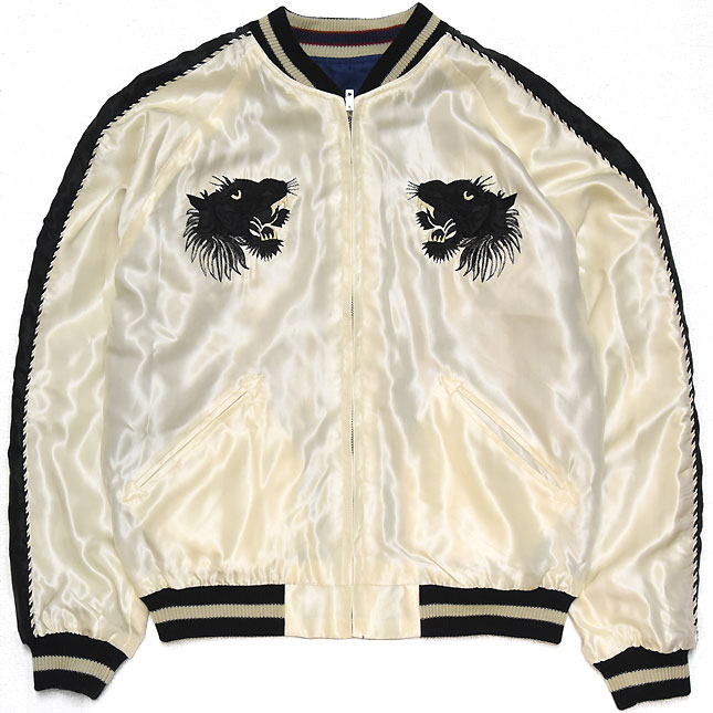 東洋スカジャン「BLACK TIGER×DUELLING DRAGONS」リバーシブル