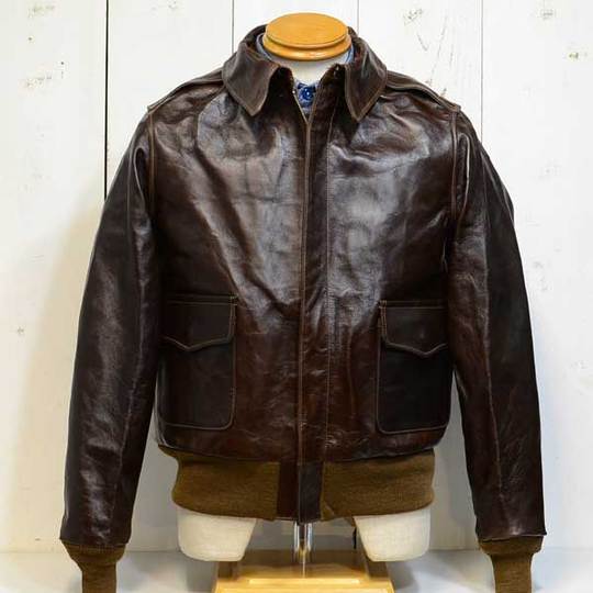 BUZZ RICKSON'S(バズリクソンズ)ROUGHWEAR Type A-2 レザージャケット