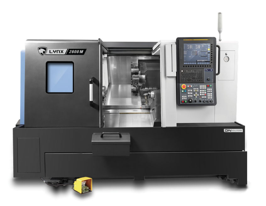 Lynx 2600 range of small lathes gets bigger - Mills CNC