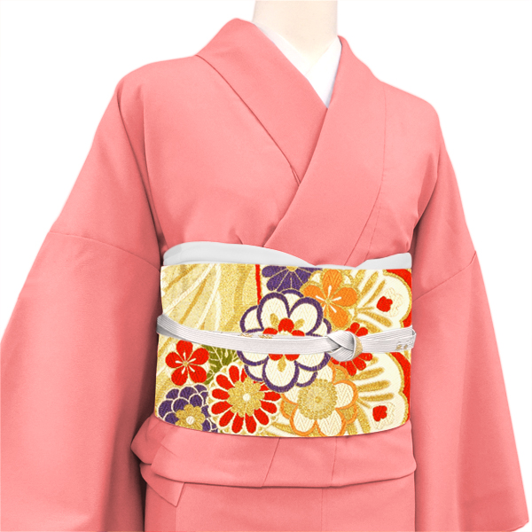 オンラインカタログ]大光 振袖用 袋帯 正絹 西陣織 古典柄 松竹梅