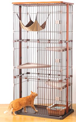 ボンビアルコン（Bonbi） ウッドワンサークルキャット 【送料無料