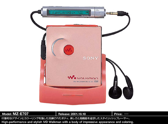 MD Community Page: Sony MZ-E707