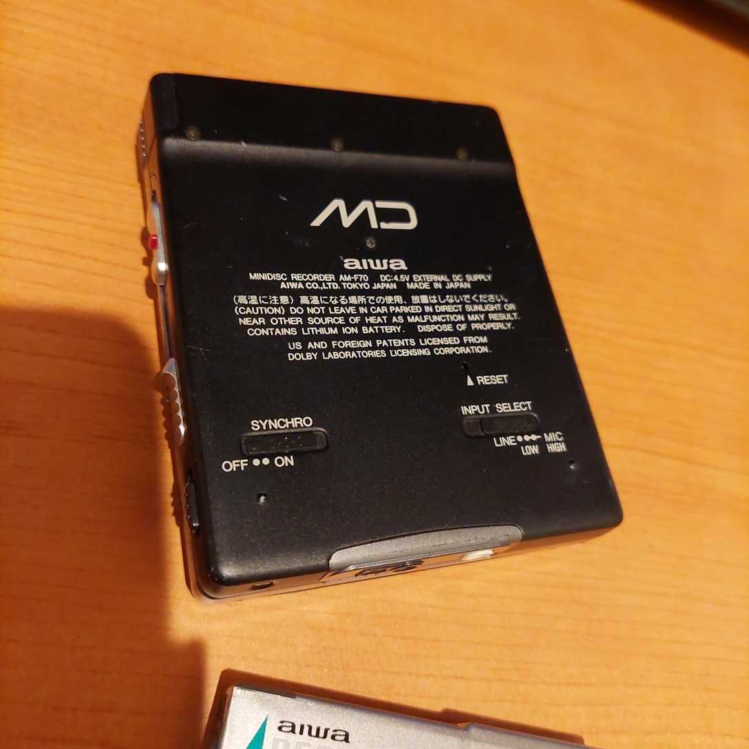 Aiwa AM-F65 / AM-F70 [MiniDisc Wiki]
