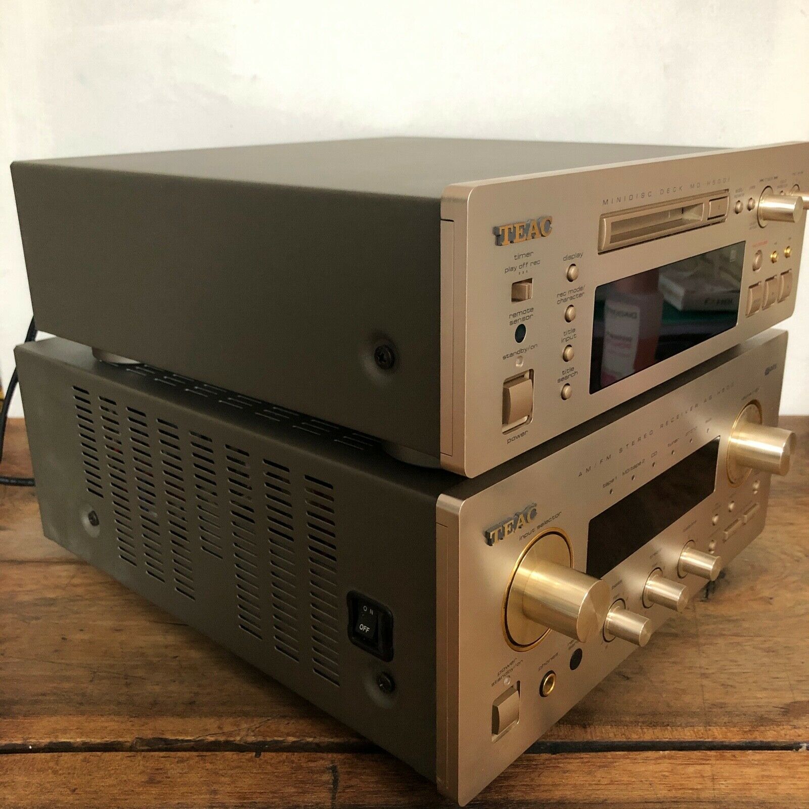 TEAC MD-H500i [MiniDisc Wiki]