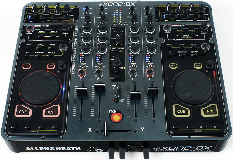 ALLEN & HEATH社のハイエンドDJコントローラー＆オーディオI/F『XONE