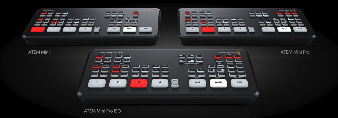 BlackMagic Designの人気スィッチャーATEM Mini Pro、ATEM Mini Pro
