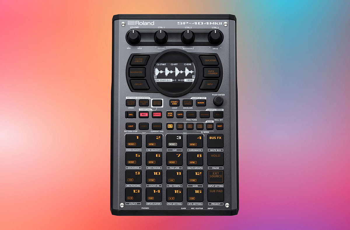 RolandがSP-404MKIIを発表！より強力な進化を遂げたビートメイキング