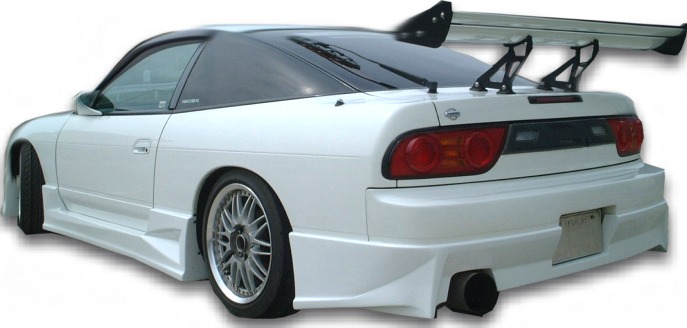 180SX リアアンダー エアロパーツ MISSION｜栃木県佐野市閑馬町