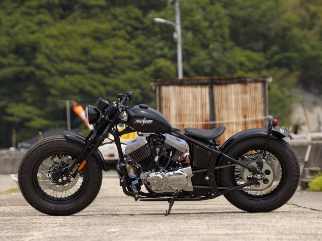 Softail THUNDER250 ピーナッツタンク仕様(Thunder Motorcycles