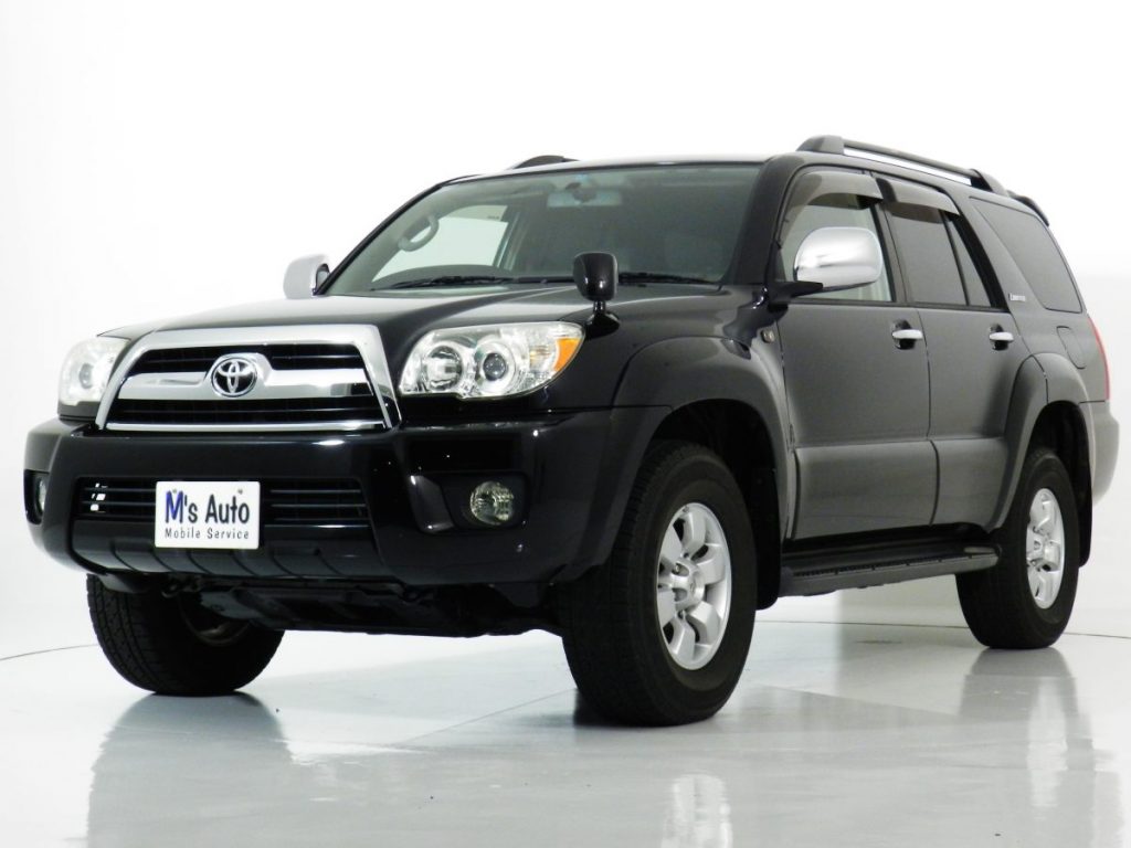 ブラック×クロームメッキの相性は抜群！！215系ハイラックスサーフご