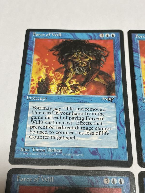 意志の力/Force of Will》[ALL] HP4枚セット - MTG専門店 Initiative