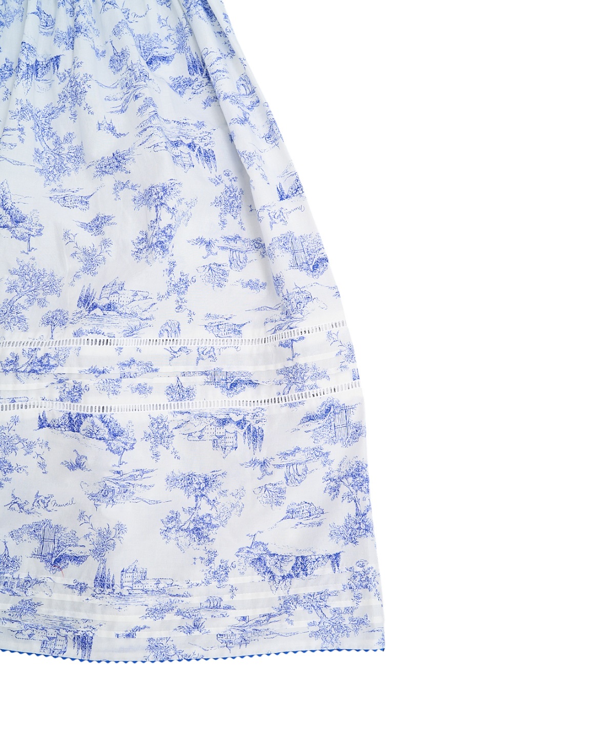 トワル ド ジュイ プリントスモッキングワンピース | MUVEIL Online Shop