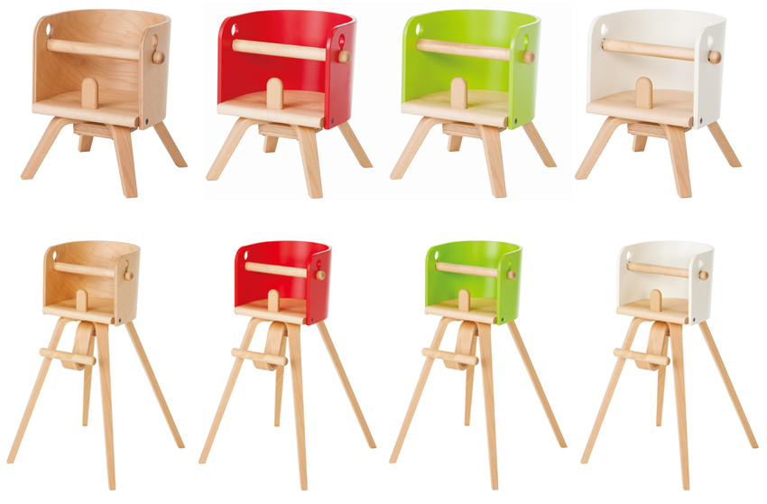 Carota カロタ 可愛らしいベビーチェア 佐々木デザイン SDI 日本製を