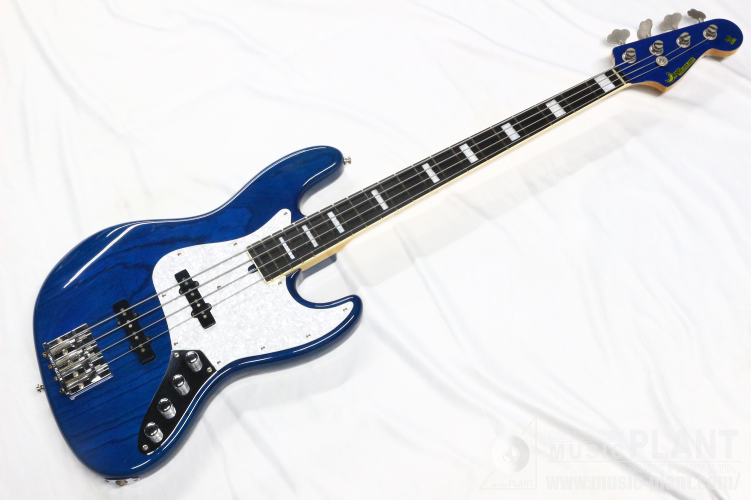 MOON エレキベースJB-4 ACTIVE TBU中古品()売却済みです。あしからずご