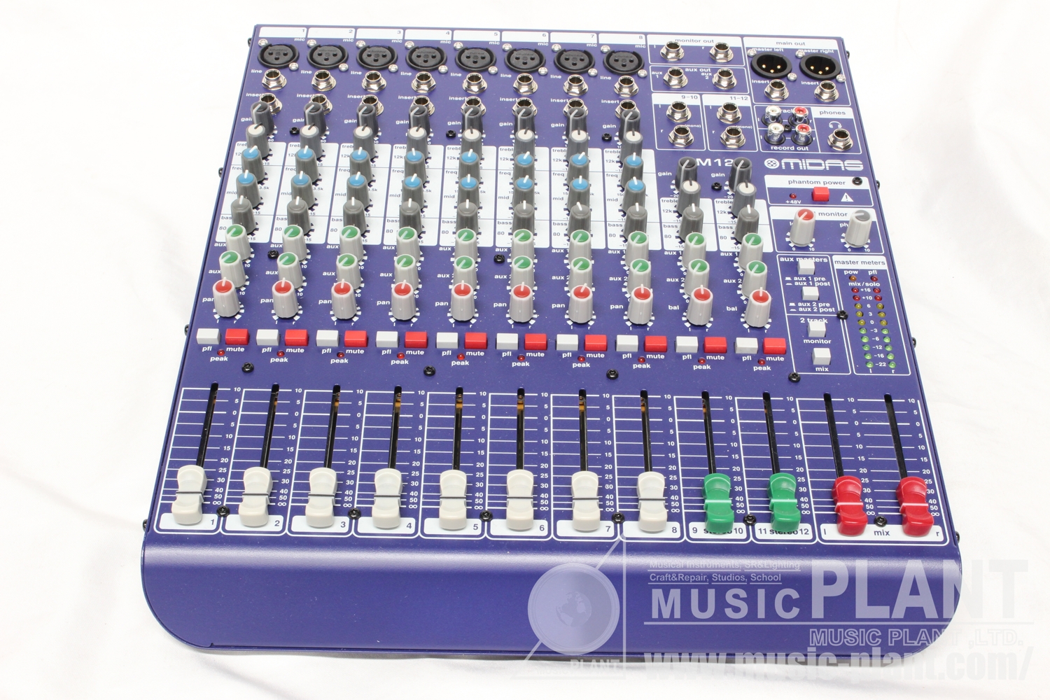 MIDAS アナログミキサーDM12中古品在庫あります! | MUSIC PLANT WEBSHOP